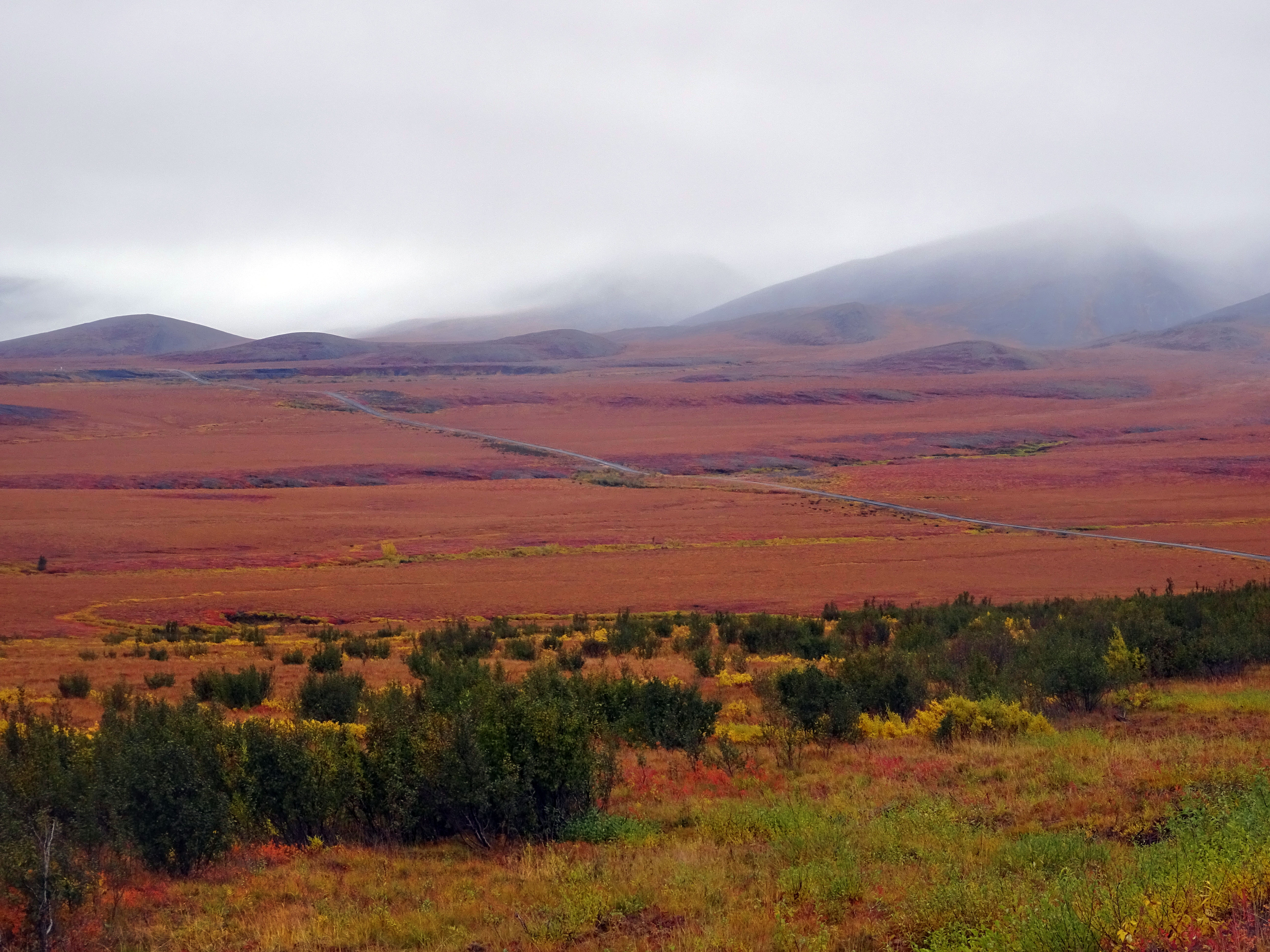 L'automne au Yukon, Dempster Highway